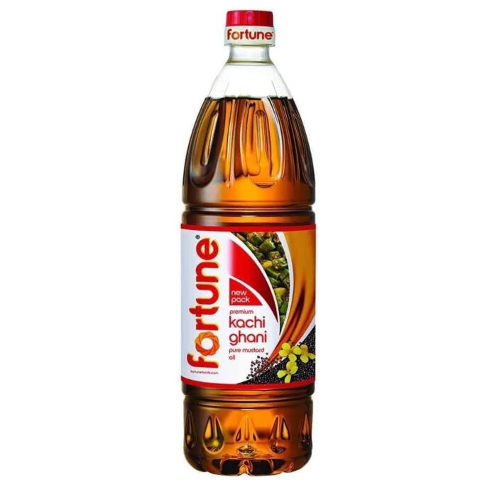 Fortune Premium Kachi Ghani Pure Mustard Oil - Image 3