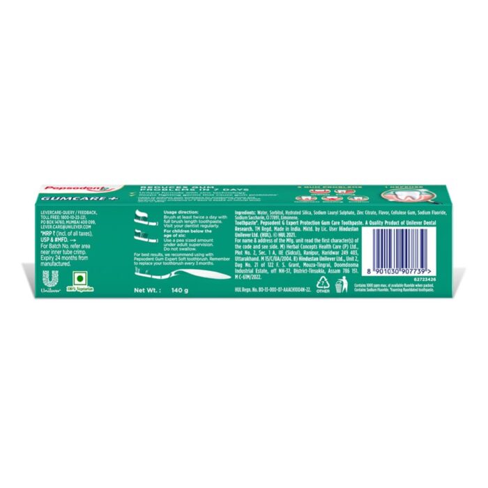 Pepsodent Expert Protection Gum Care+ Toothpaste 140g - Image 6