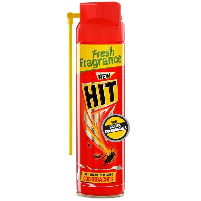 HIT Spray - Crawling Insect Killer (200ml) - Instant Kill, Deep-Reach Nozzle, Fresh Fragrance, Pack of 1