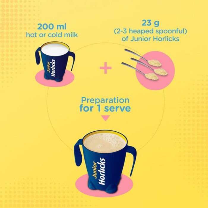 Junior Horlicks Vanilla 500 Gm Jar - Image 5