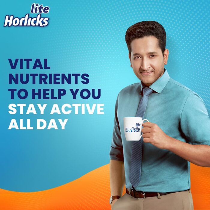 Horlicks Lite 450g, Scientifically designed for Adults |High Protein, Zero added sugar | Malt Flavor - Image 6