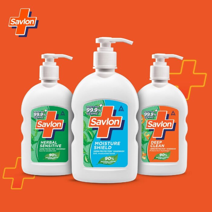 Savlon Moisture Shield Germ Protection Liquid Handwash, 80ml - Image 5