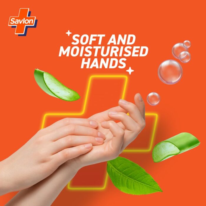 Savlon Moisture Shield Germ Protection Liquid Handwash, 80ml - Image 3